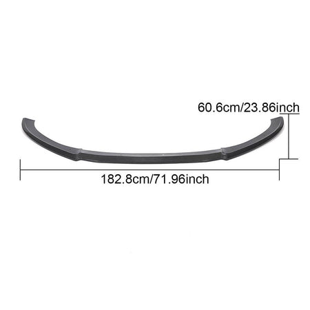 Audi RS6 8V 8V.5 Avant 2013-2018 Front Bumper Lip Carbon Fiber-Ahacarbon