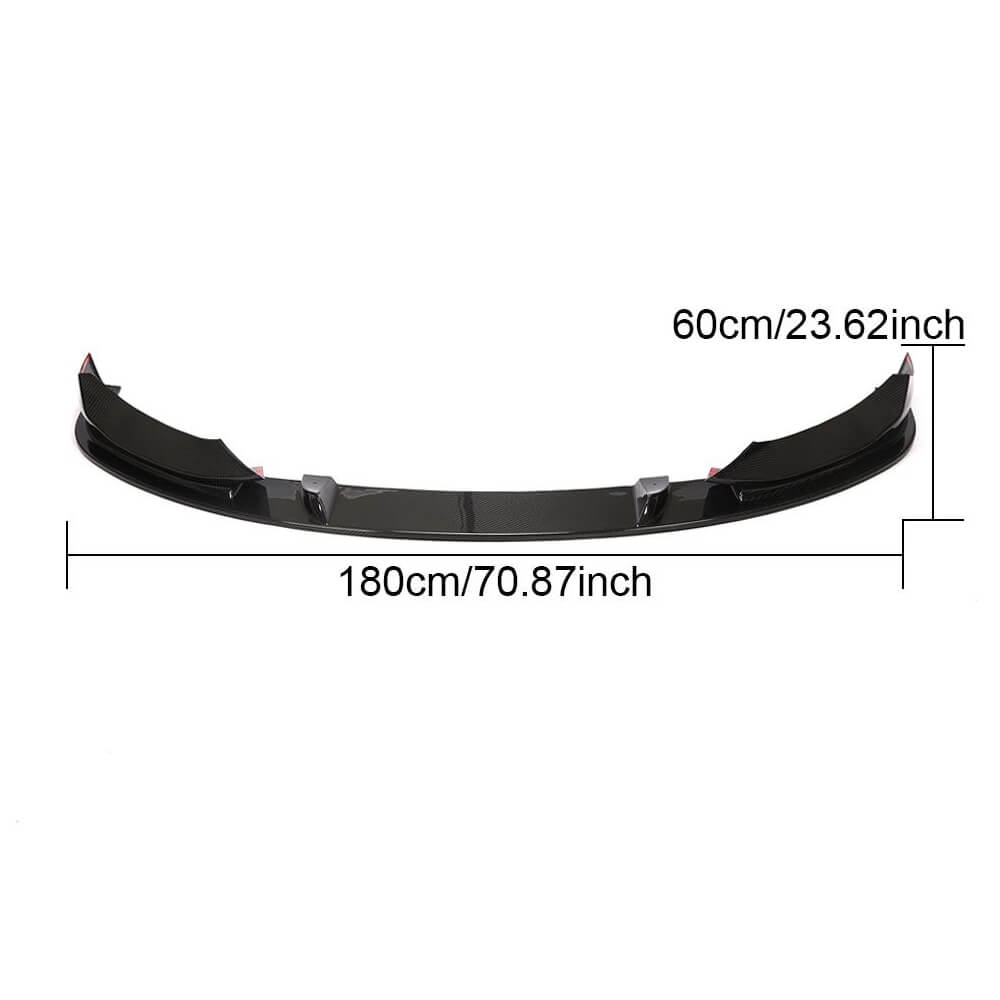 BMW 8 Series G14 G15 G16 840i M Sport M850i 2018-2021 Front Bumper Lip Dry Carbon Fiber-Ahacarbon