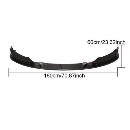 BMW 8 Series G14 G15 G16 840i M Sport M850i 2018-2021 Front Bumper Lip Dry Carbon Fiber-Ahacarbon