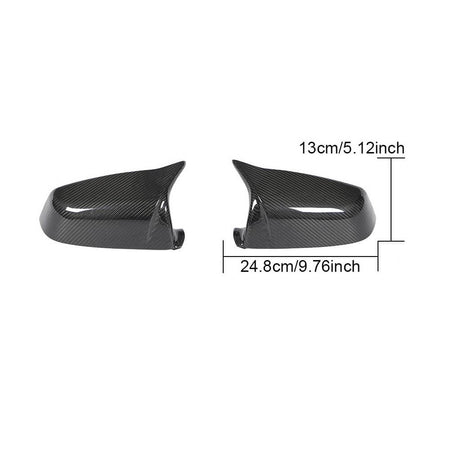 BMW 5 Series E60 E61 2008-2010 Mirror Covers LHD Carbon Fiber-Ahacarbon