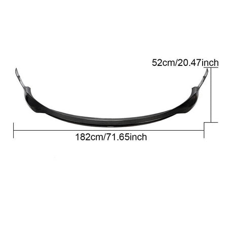 Tesla Model 3 2016-2022 Front Bumper Lip Carbon Fiber-Ahacarbon