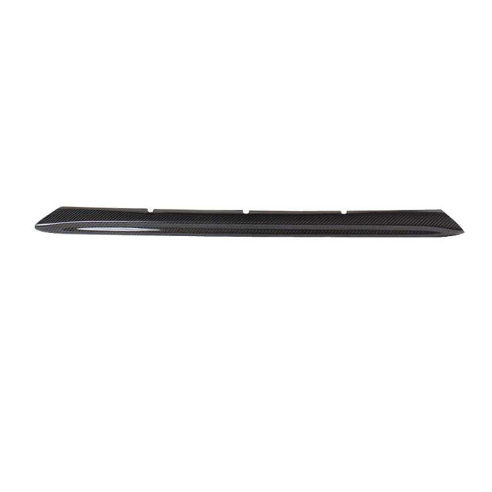 Audi A4 B8.5 Base Sedan Facelift 2013-2016 Front Bumper Center Lip Carbon Fiber-Ahacarbon