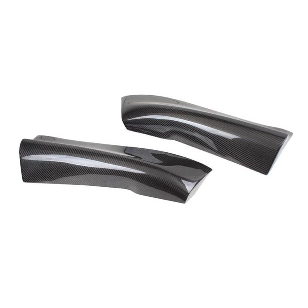 Audi A4 Quattro B8.5 Base Sedan Facelift 2013-2016 Rear Bumper Splitters Carbon Fiber/FRP-Ahacarbon