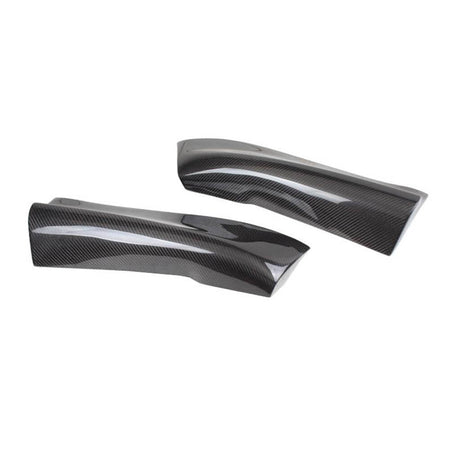 Audi A4 Quattro B8.5 Base Sedan Facelift 2013-2016 Rear Bumper Splitters Carbon Fiber/FRP-Ahacarbon