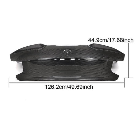 BMW 2 Series F87 M2 M2C 2016-2020 Rear Trunk Lid Cover Dry Carbon Fiber-Ahacarbon