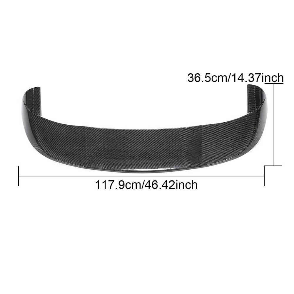 Mercedes Benz W176 Hatchback 2013-2018 Rear Roof Spoiler Carbon Fiber-Ahacarbon