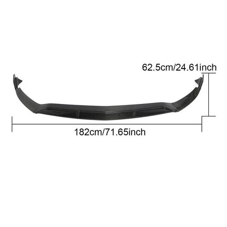 Mercedes Benz A Class (W177) V177 Sport A200 A250 Sport 2019UP Front Bumper Lip Carbon Fiber/FRP-Ahacarbon