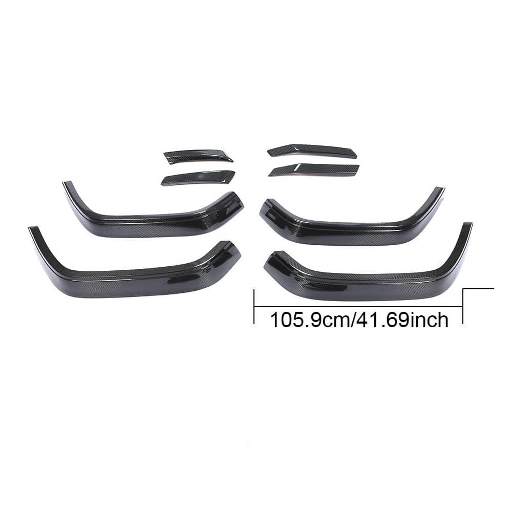 Mercedes Benz W463 Wagon 2019UP Wheel Eyebrow Arch Trims Carbon Fiber-Ahacarbon