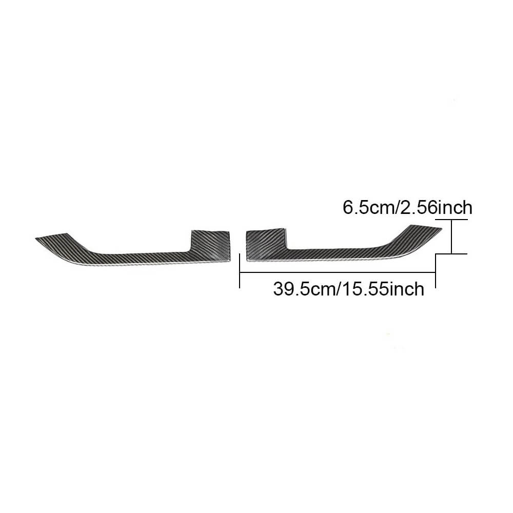 Jaguar F-TYPE 2013-2019 Side Air Fender Vents Dry Carbon Fiber-Ahacarbon