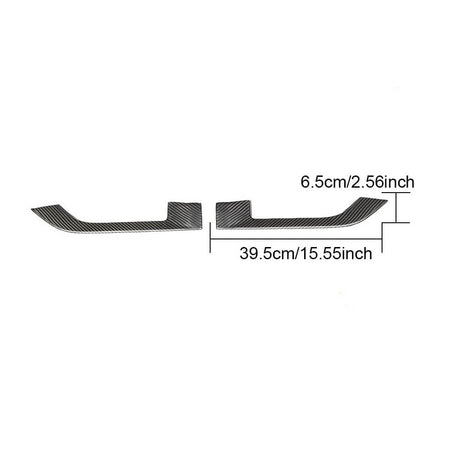Jaguar F-TYPE 2013-2019 Side Air Fender Vents Dry Carbon Fiber-Ahacarbon
