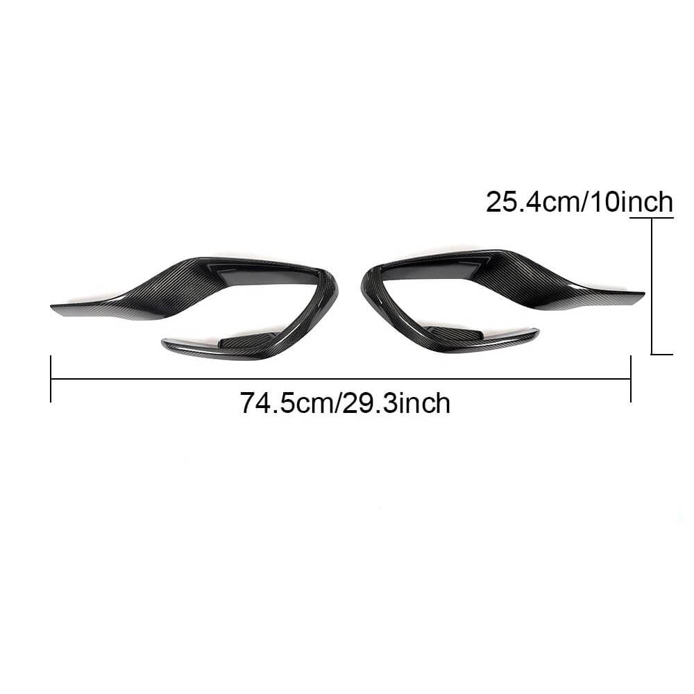 Mercedes Benz AMG GT43 GT50 GT53 2019-2021 Front Bumper Air Vents Carbon Fiber-Ahacarbon