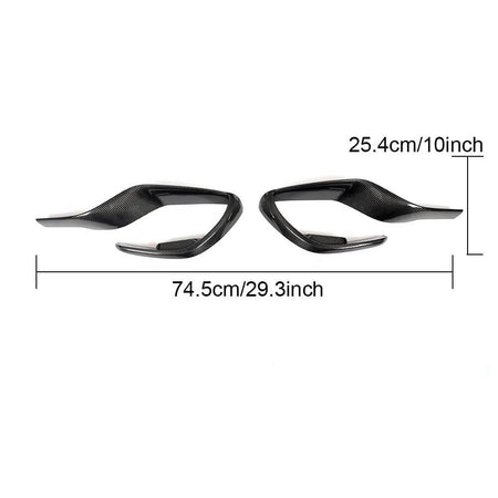 Mercedes Benz AMG GT43 GT50 GT53 2019-2021 Front Bumper Air Vents Carbon Fiber-Ahacarbon