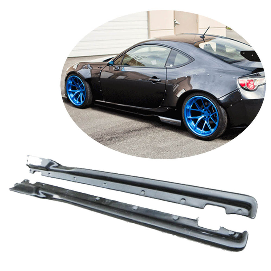 Subaru BRZ Toyota GT86 FT86 Scion FR-S 2016-2020 Side Skirts Carbon Fiber-Ahacarbon