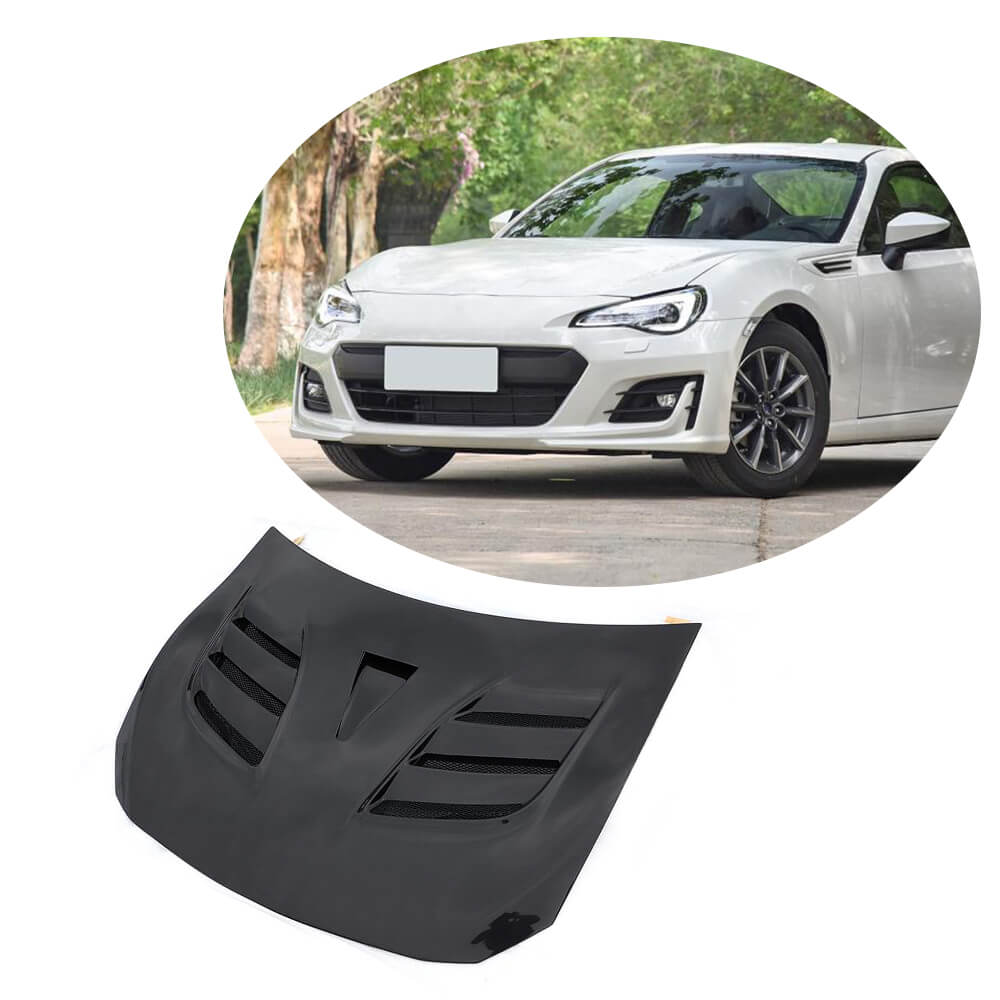 Subaru BRZ Toyota GT86 FT86 Scion FR-S Engine Bonnet Hood Cover Dry Carbon Fiber-Ahacarbon