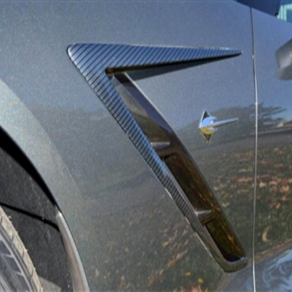 Chevrolet Corvette C7 2014-2017 Side Vents Carbon Fiber-Ahacarbon