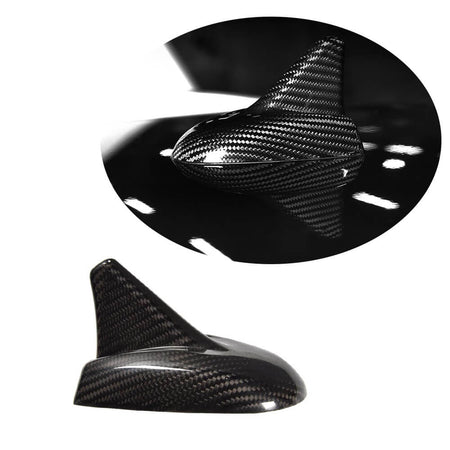 Maserati Quattroporte QP Ghibli 2014-2017 Car Shark Fin Roof Antenna Carbon Fiber-Ahacarbon