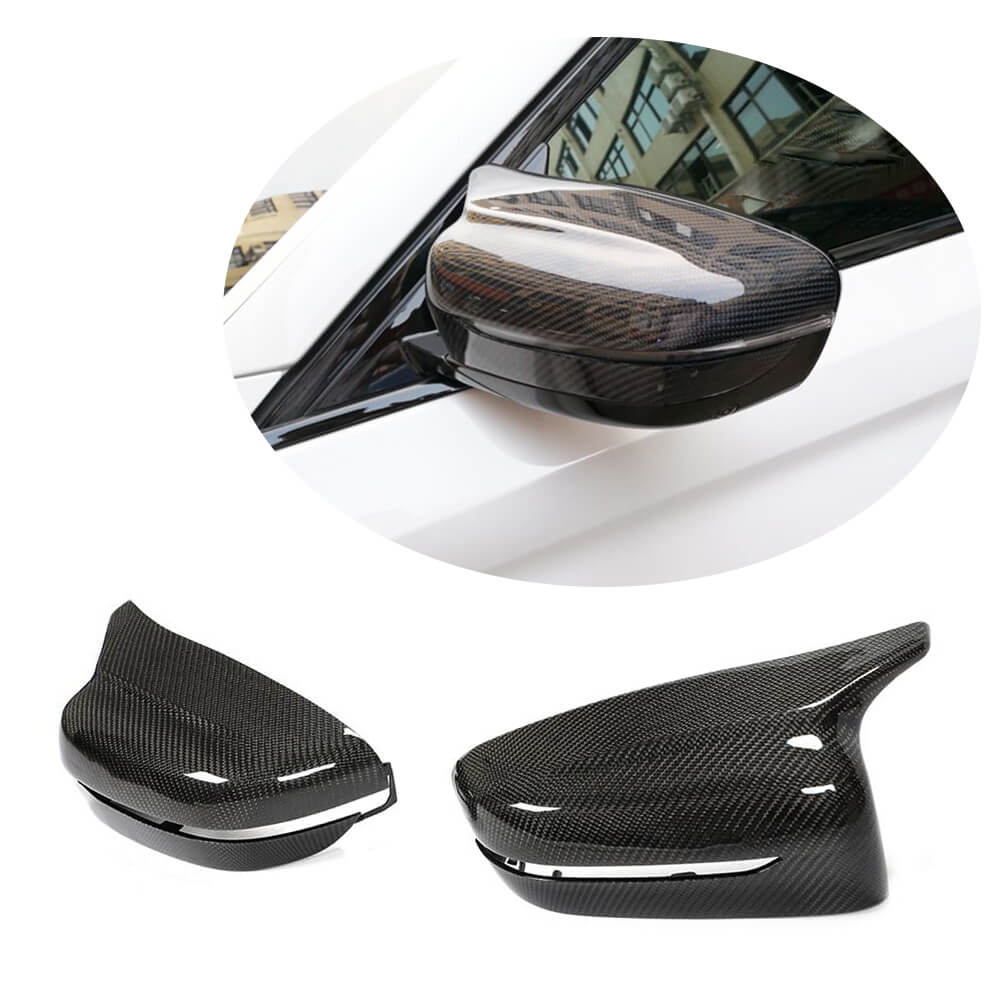 BMW 3 Series G20 G21 Sedan Wagon 2019-2021 Mirror Covers RHD Carbon Fiber-Ahacarbon