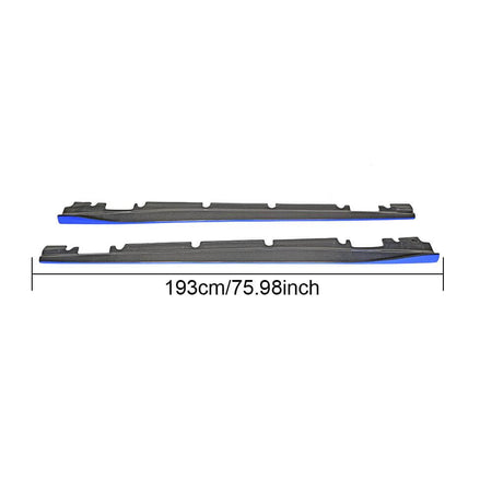 Mercedes Benz W176 (W117) C117 AMG Hatchback 2013-2018 Side Skirts Carbon Fiber-Ahacarbon