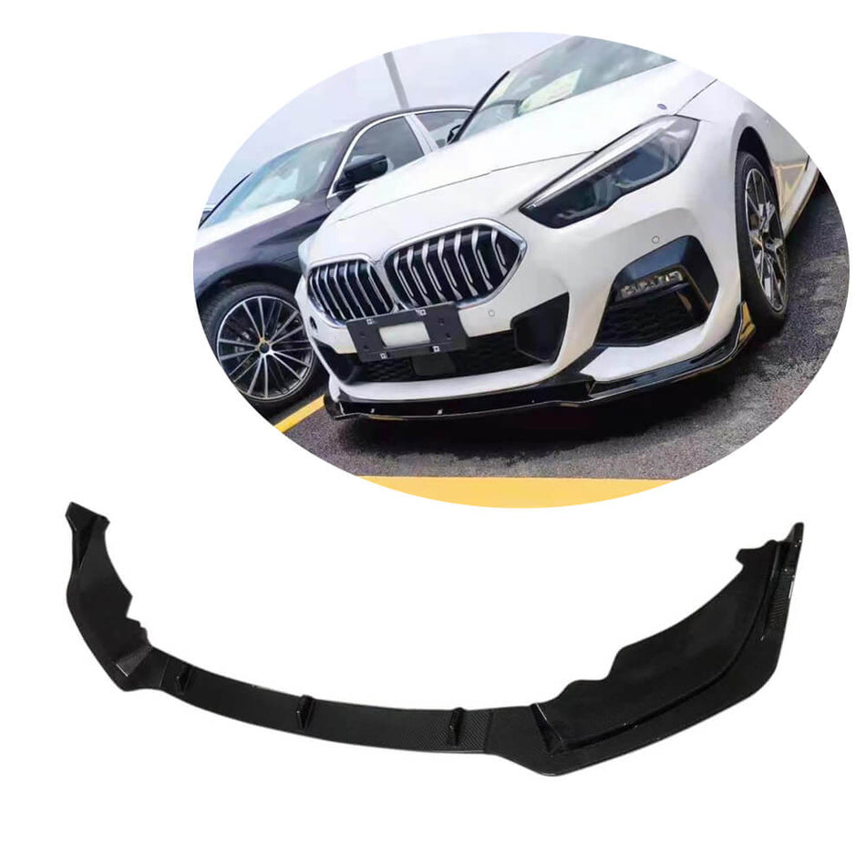 BMW 2 Series F44 220i 228i M Sport M235i GC Gran Coupe 2019-2021 Front Bumper Lip Carbon Fiber-Ahacarbon