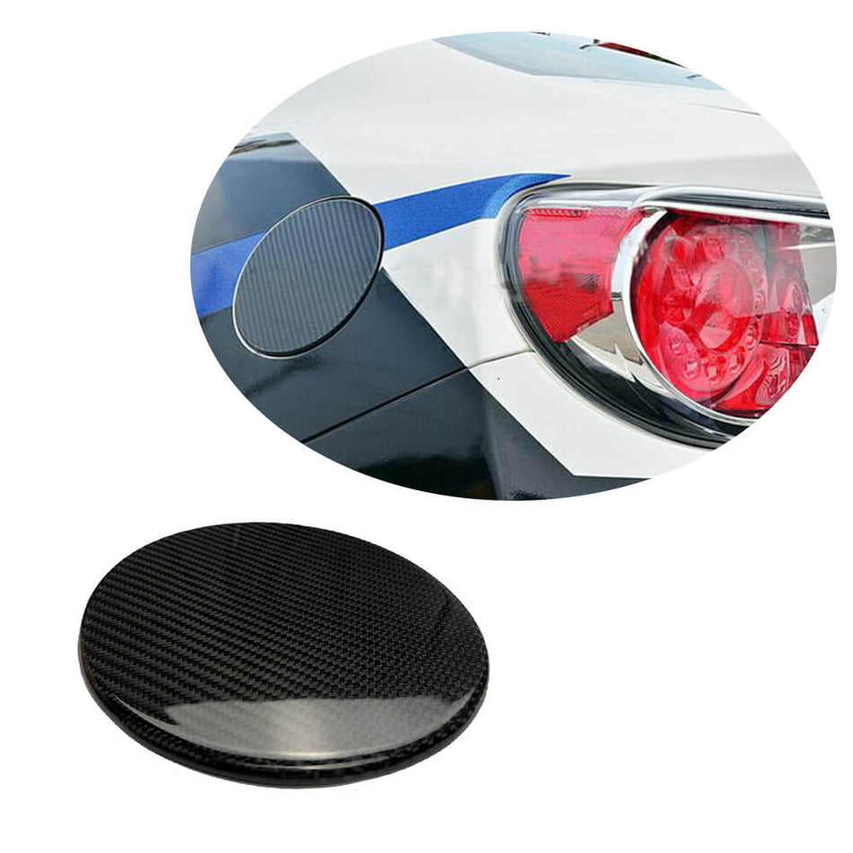Subaru BRZ Toyota GT86 FT86 Scion FR-S Fuel Tank Cup Cover Carbon Fiber-Ahacarbon