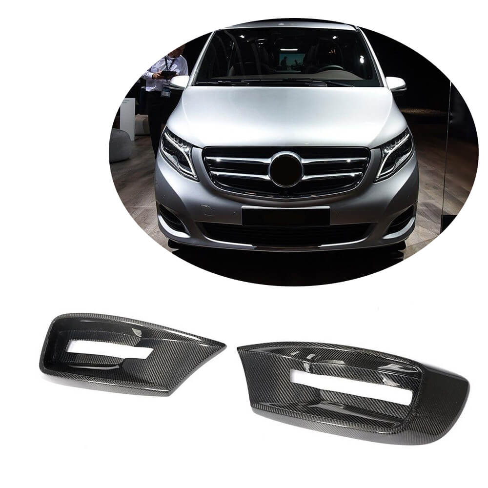 Mercedes Benz W447 Vito 2016-2019 Front Bumper Vents Carbon Fiber-Ahacarbon