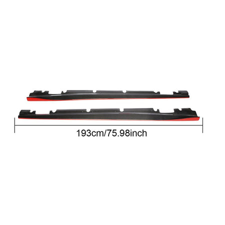 Mercedes Benz W176 (W117) C117 AMG Hatchback 2013-2018 Side Skirts Carbon Fiber-Ahacarbon