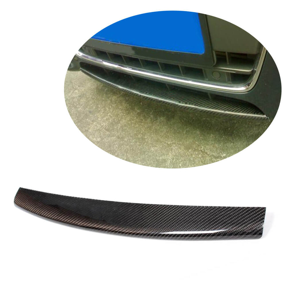 Audi A5 B8 Base Pre-facelift 2008-2011 Front Bumper Lip Carbon Fiber-Ahacarbon