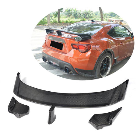 Subaru BRZ 2013-2020 Toyota GT86 FT86 2016-2020 Scion FR-S 2012-2016 Rear Trunk Spoiler Carbon Fiber-Ahacarbon
