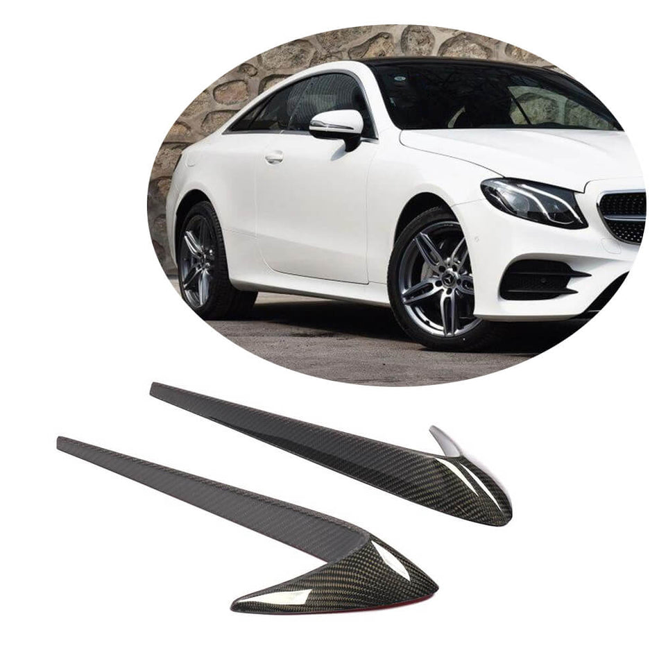 Mercedes Benz C238 A238 Sport 2-Door 2017-2019 Side Fender Trims Carbon Fiber-Ahacarbon