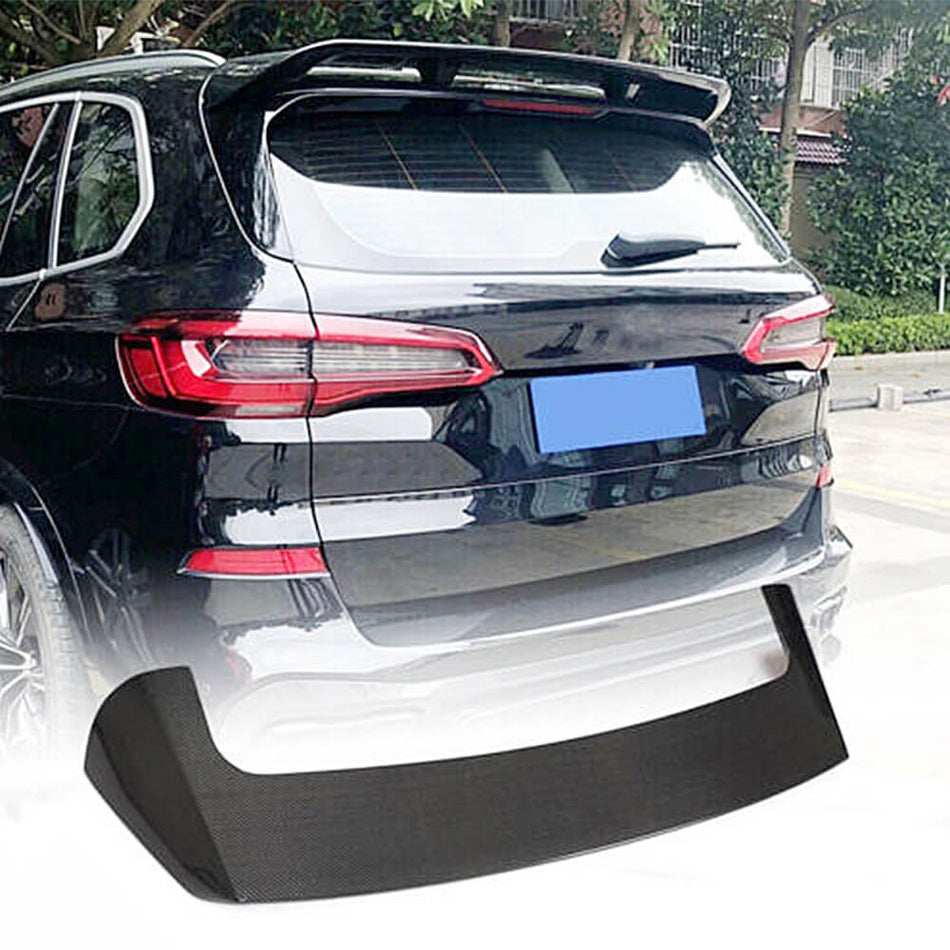 BMW X5 G05 2019-2022 Rear Roof Spoiler Carbon Fiber-Ahacarbon