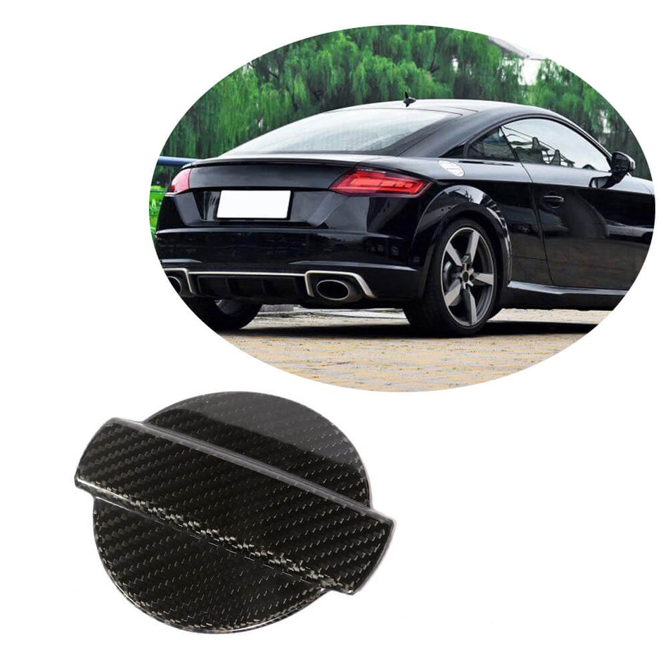For Audi TT TTS Sline TTRS MK3 8S Carbon Fiber Oil Tank Filler Water Tank Lid Cap Cover-Ahacarbon