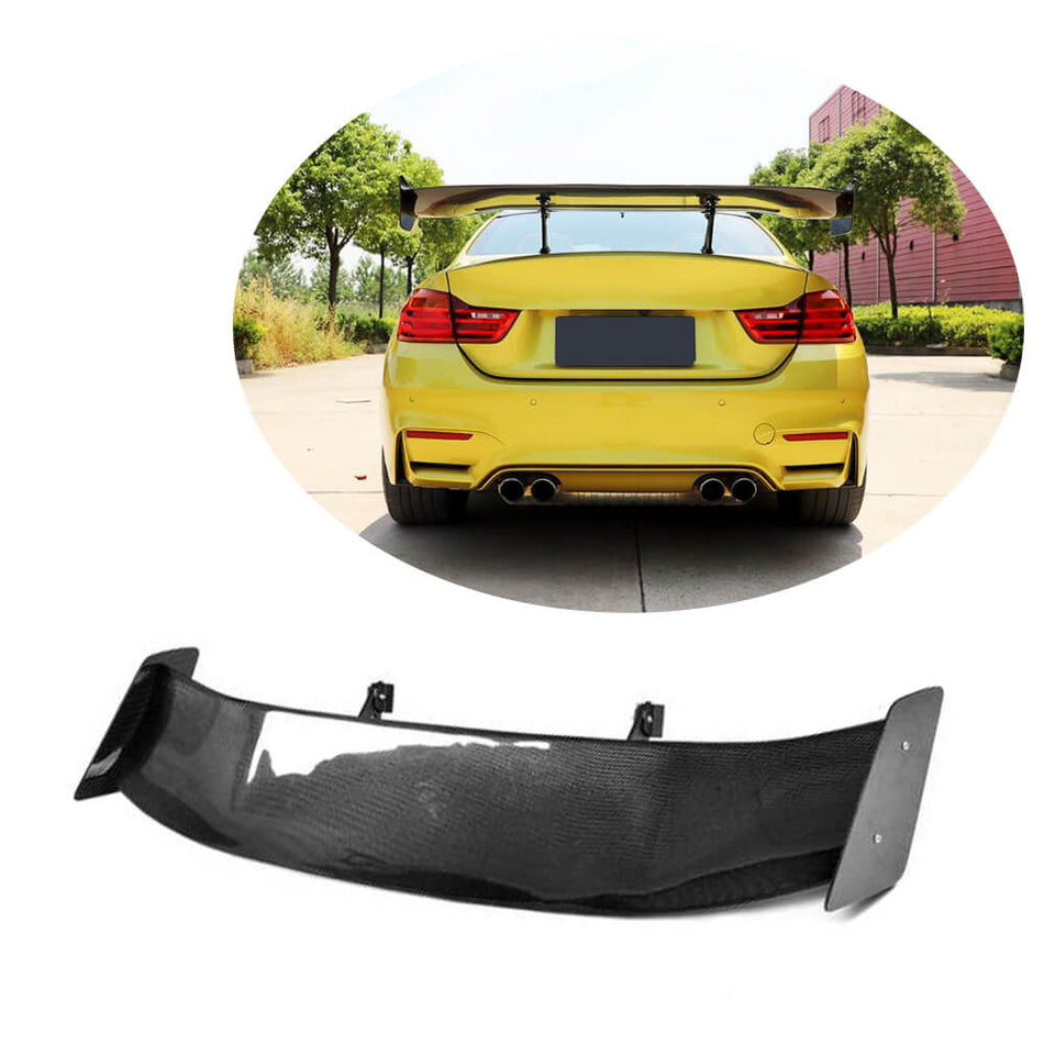 Universal Sedan Car Auto Rear Trunk Spoiler Carbon Fiber-Ahacarbon