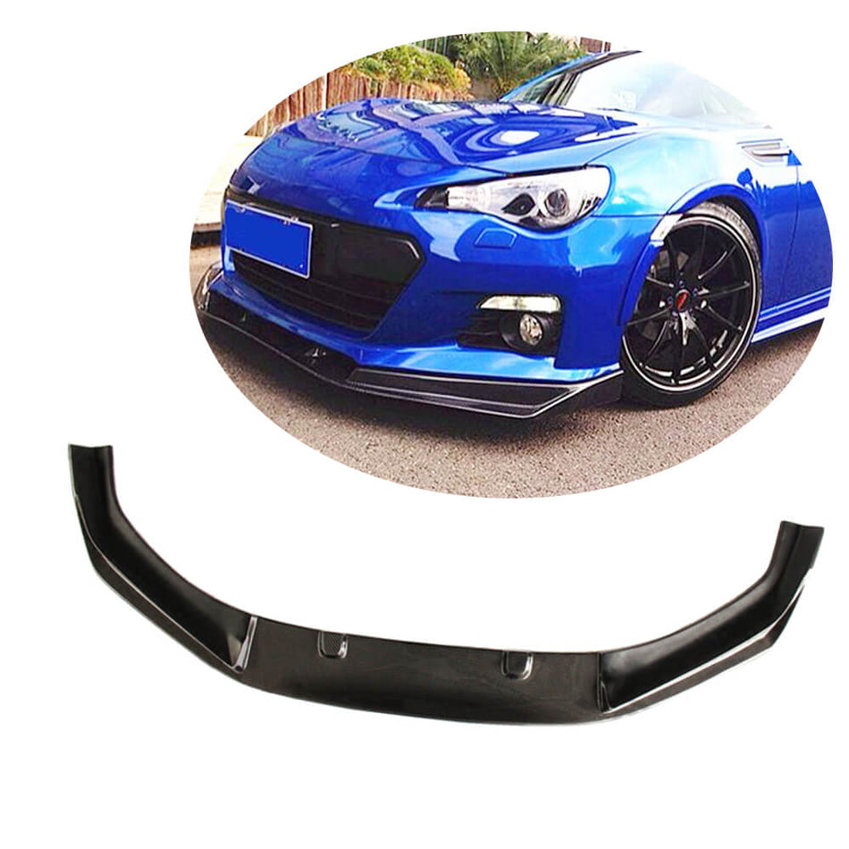 Subaru BRZ Coupe 2013-2016 Front Bumper Lip Carbon Fiber-Ahacarbon