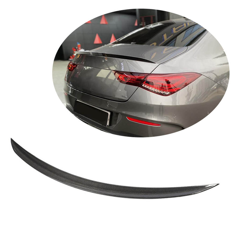 Mercedes Benz (W118) C118 2020UP Rear Trunk Spoiler Carbon Fiber-Ahacarbon