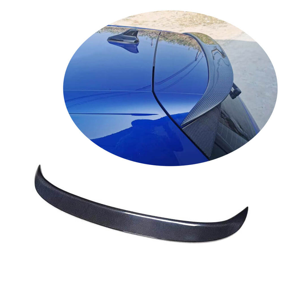 Volkswagen VW Golf 8 MK8 Standard Rline 2021UP Rear Roof Spoiler Carbon Fiber-Ahacarbon