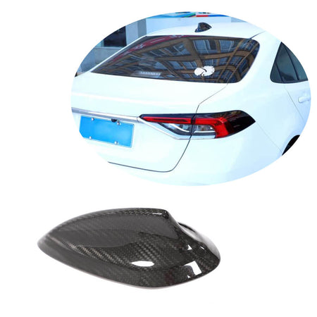 Universal Car Car Shark Fin Roof Antenna Real Dry Carbon Fiber-Ahacarbon
