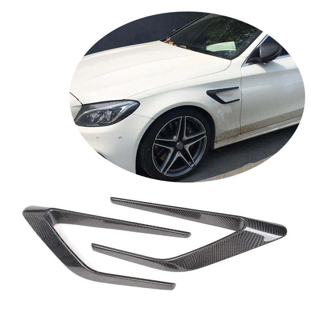 Mercedes Benz W205 C63 AMG Pre-facelift 2015-2019 Side Air Fender Vents Carbon fiber-Ahacarbon