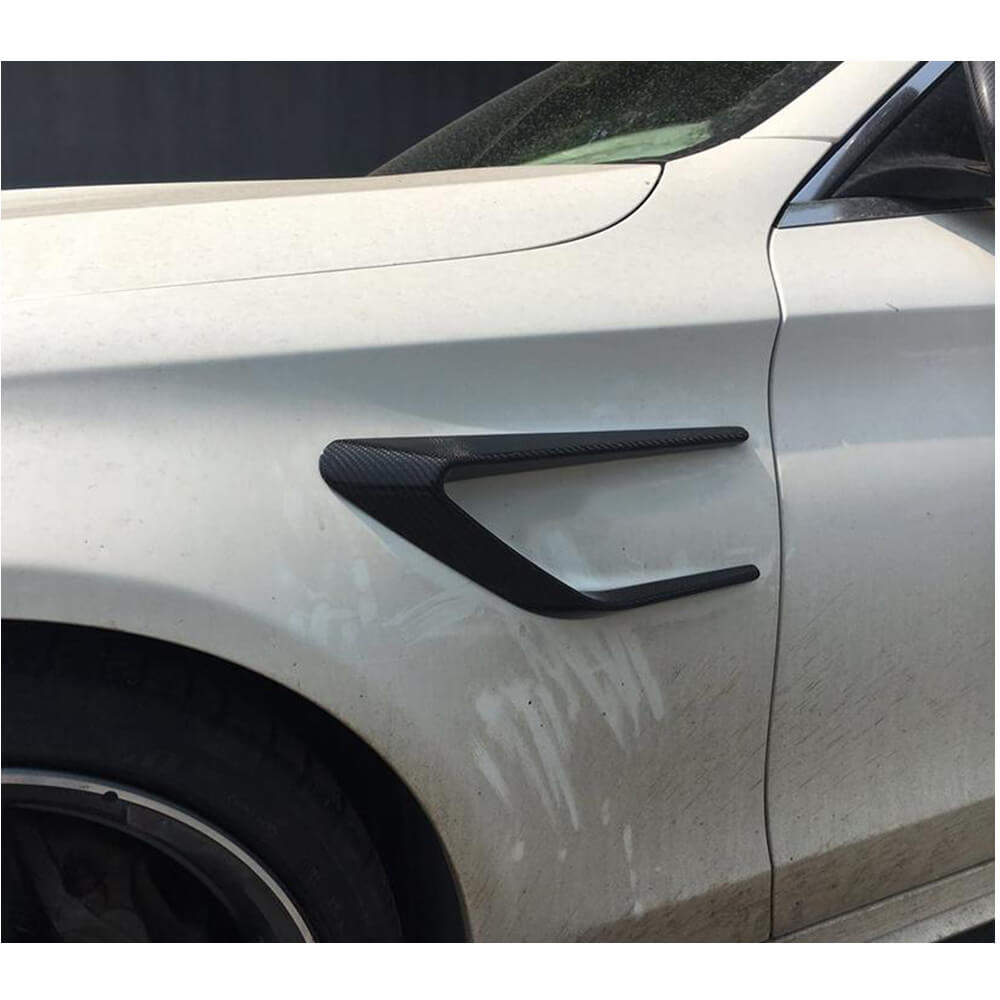 Mercedes Benz W205 C63 AMG Pre-facelift 2015-2019 Side Air Fender Vents Carbon fiber-Ahacarbon