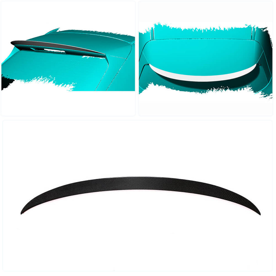 Mercedes Benz H247 GLA200 GLA250 GLA35 AMG 2020UP Rear Roof Spoiler Carbon Fiber-Ahacarbon