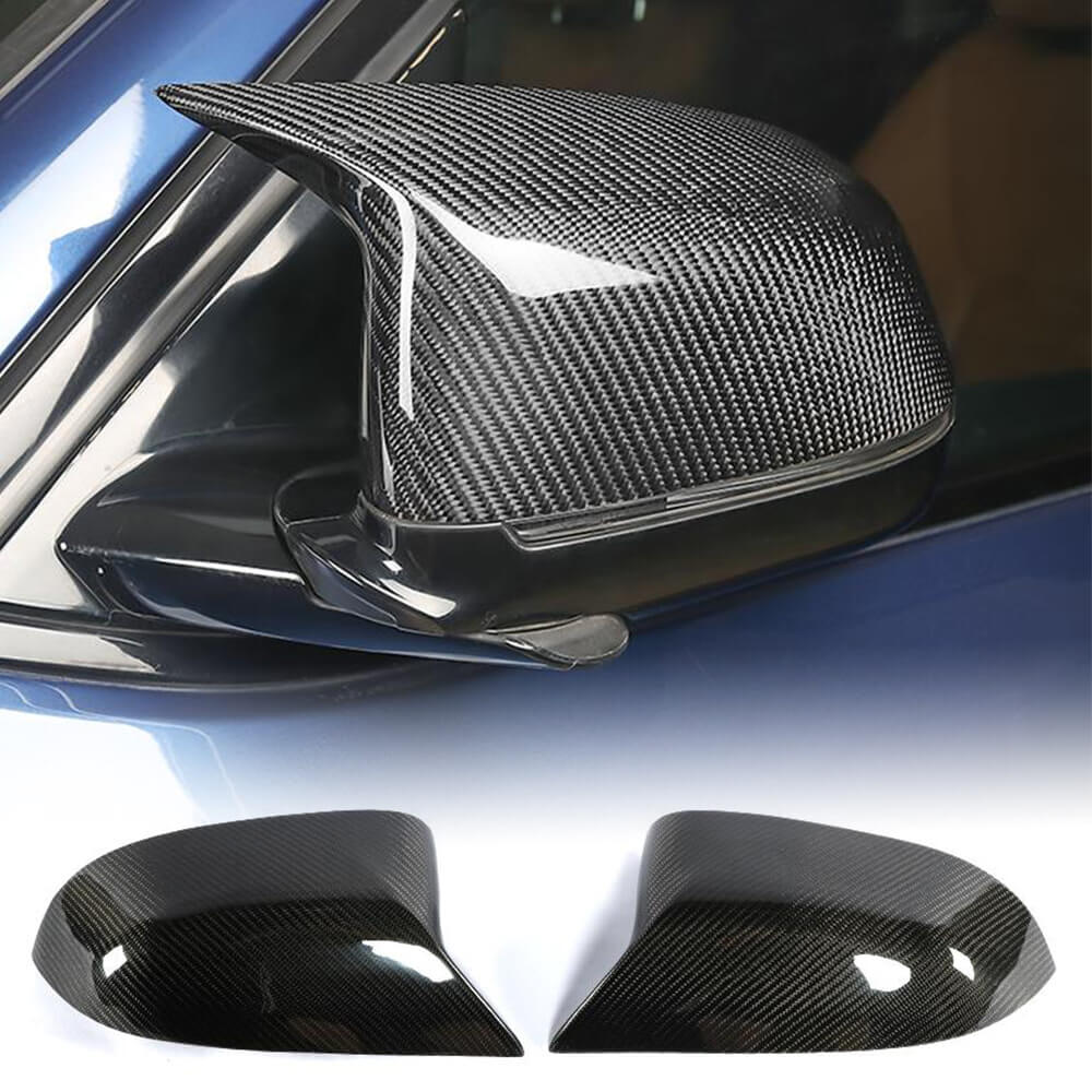 BMW X3 G01 X4 G02 X5 G05 X6 G06 X7 G07 Mirror Covers LHD Replacement Style Carbon Fiber-Ahacarbon