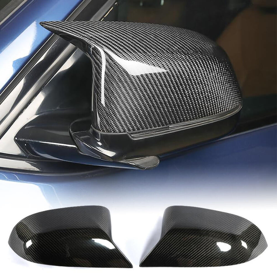 BMW X3 G01 X4 G02 X5 G05 X6 G06 X7 G07 Mirror Covers LHD Replacement Style Carbon Fiber-Ahacarbon