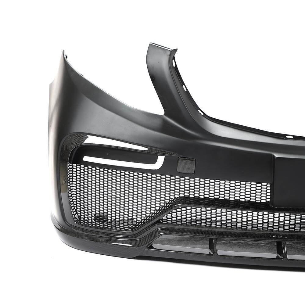 Mercedes Benz V Class W447 Vito 2015-2019 Front Bumper Carbon Fiber-Ahacarbon