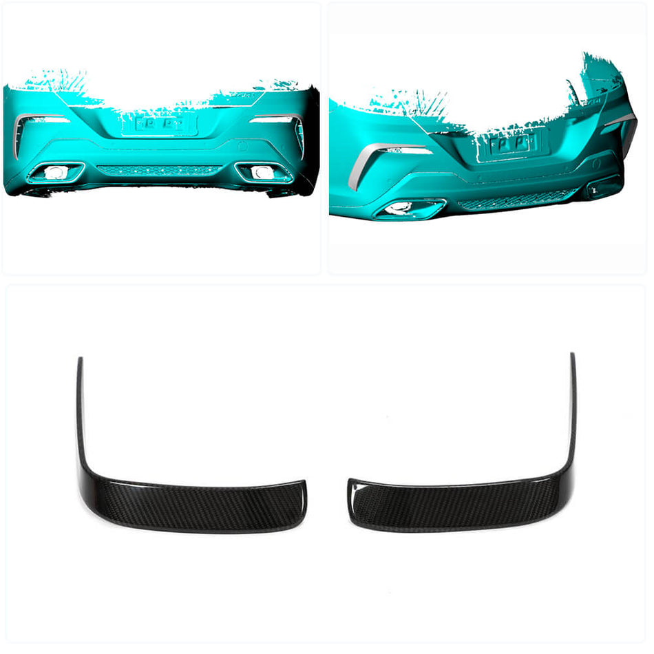BMW 8 Series G14 G15 G16 840i M Sport M850i 2018-2021 Rear Bumper Vents Dry Carbon Fiber-Ahacarbon