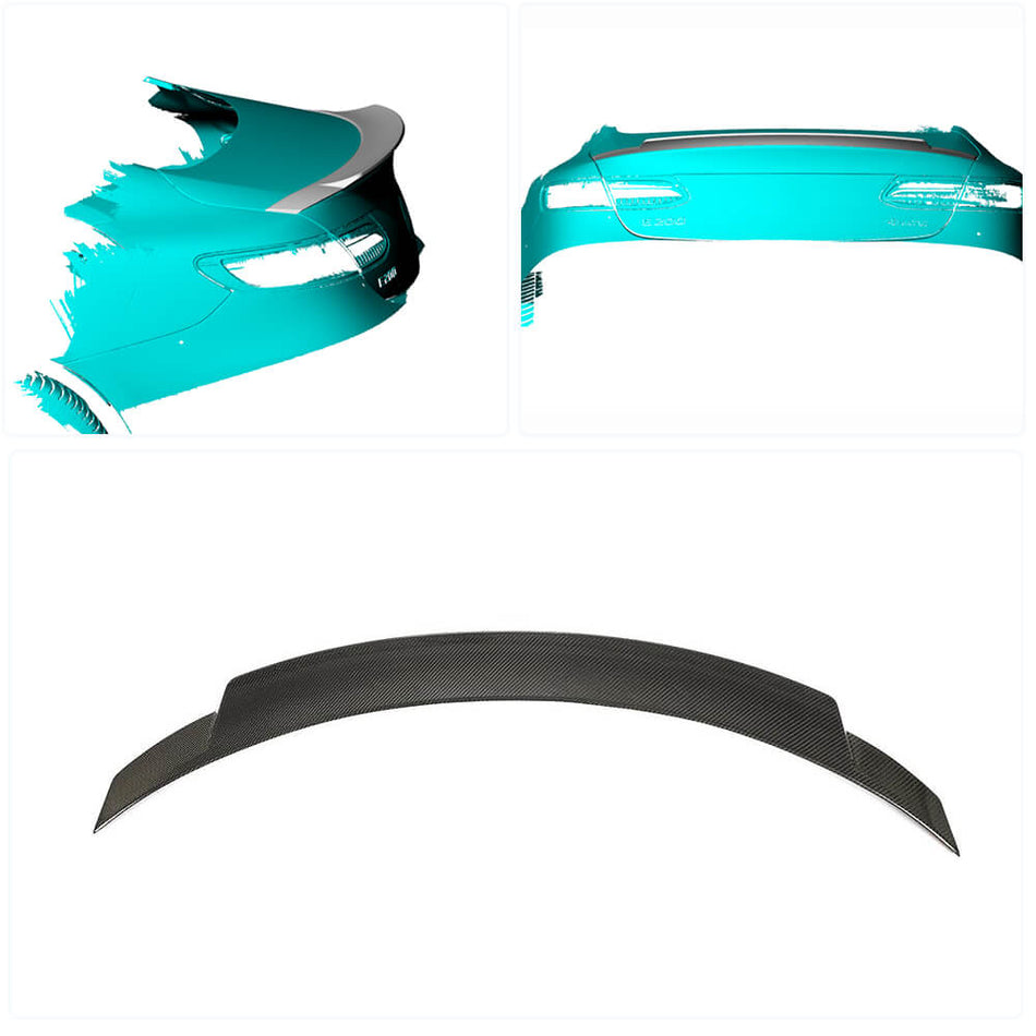 Mercedes Benz (W238) C238 Coupe 2017-2021 Rear Trunk Spoiler Carbon Fiber-Ahacarbon