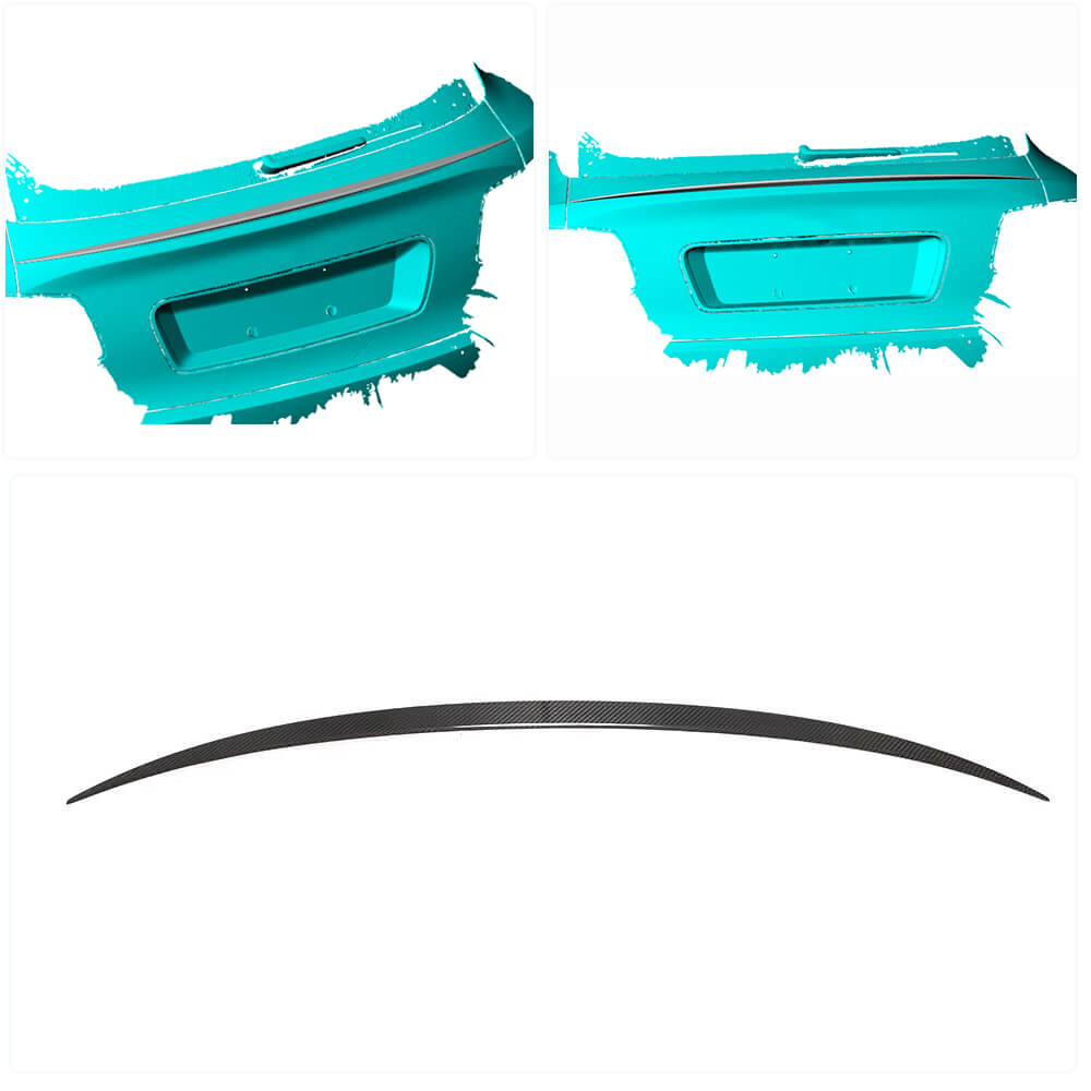 Bentley Bentayga Sport Utility 2016-2019 Rear Trunk Spoiler Dry Carbon Fiber-Ahacarbon
