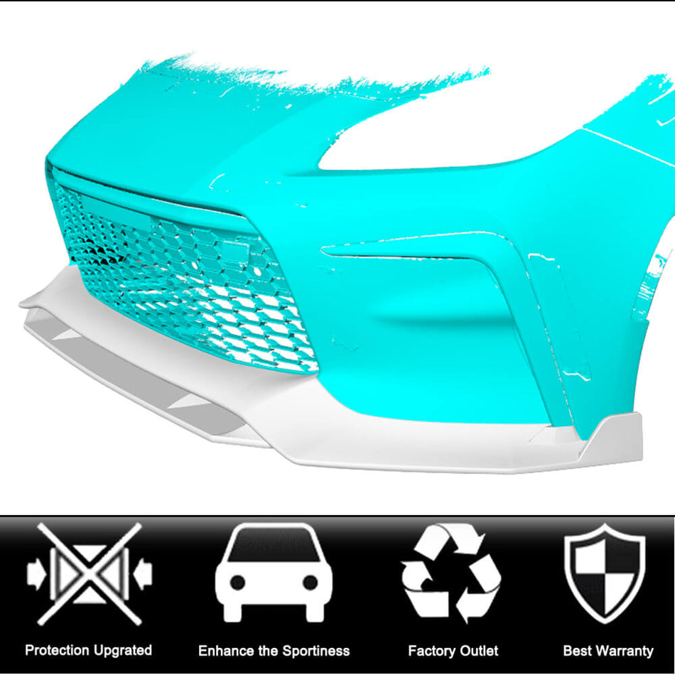Toyota GR86 Carbon Fiber Front Bumper Lip Spoiler Wide Body Kit