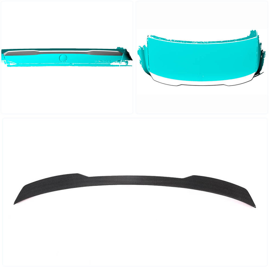 BMW 7 Series G11 730i 740i 750i Sedan 2016-2020 Rear Trunk Spoiler Carbon Fiber-Ahacarbon