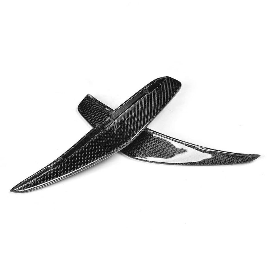 Mercedes Benz CLA Class (W117) C117 CLA45 AMG 2013-2019 Front Bumper Vents Carbon Fiber-Ahacarbon