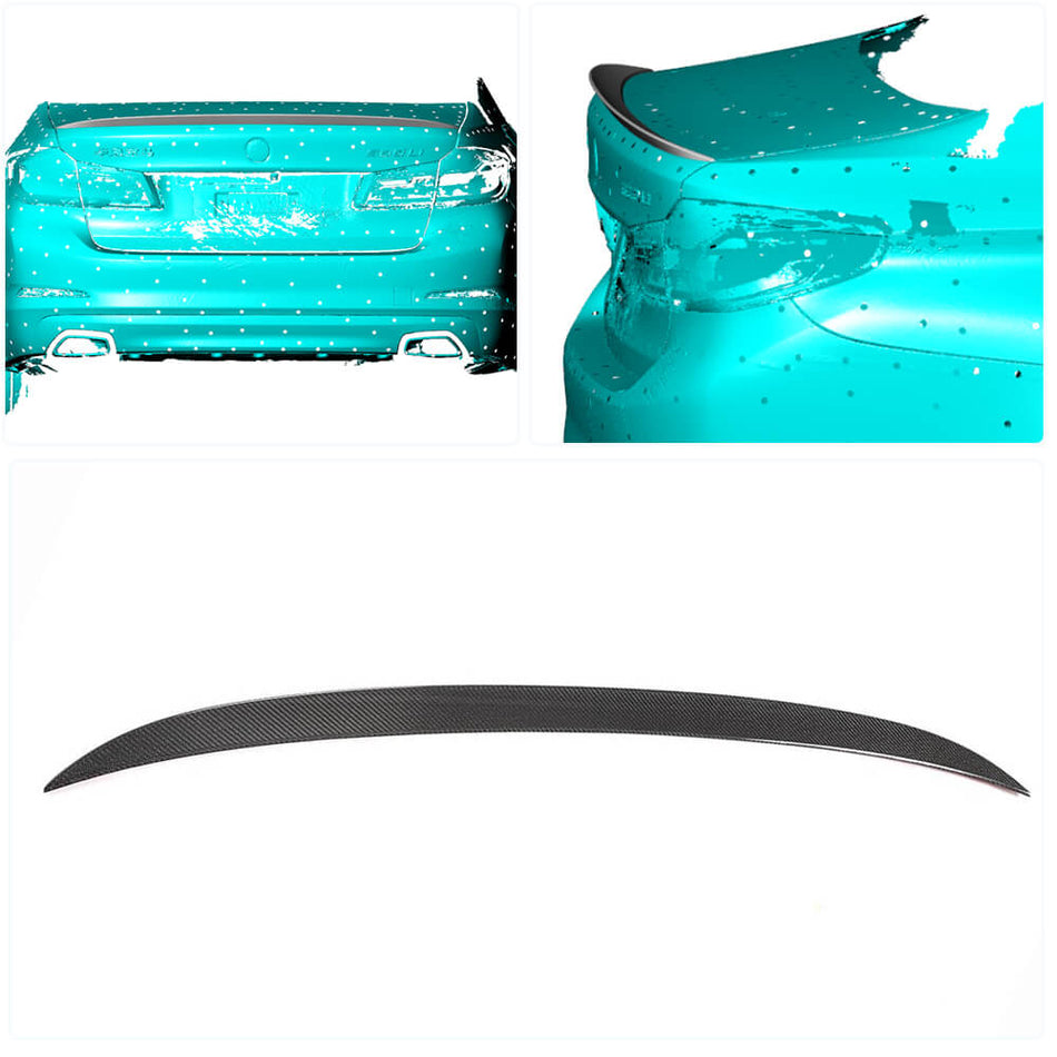 BMW 5 Series G30 F90 M5 2017-2023 Rear Trunk Spoiler Carbon Fiber-Ahacarbon