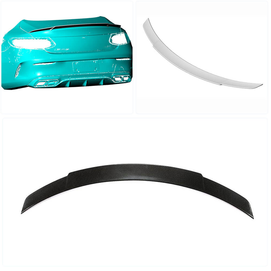 Mercedes Benz (W205) C205 Coupe 2015-2019 Rear Trunk Spoiler Carbon Fiber-Ahacarbon